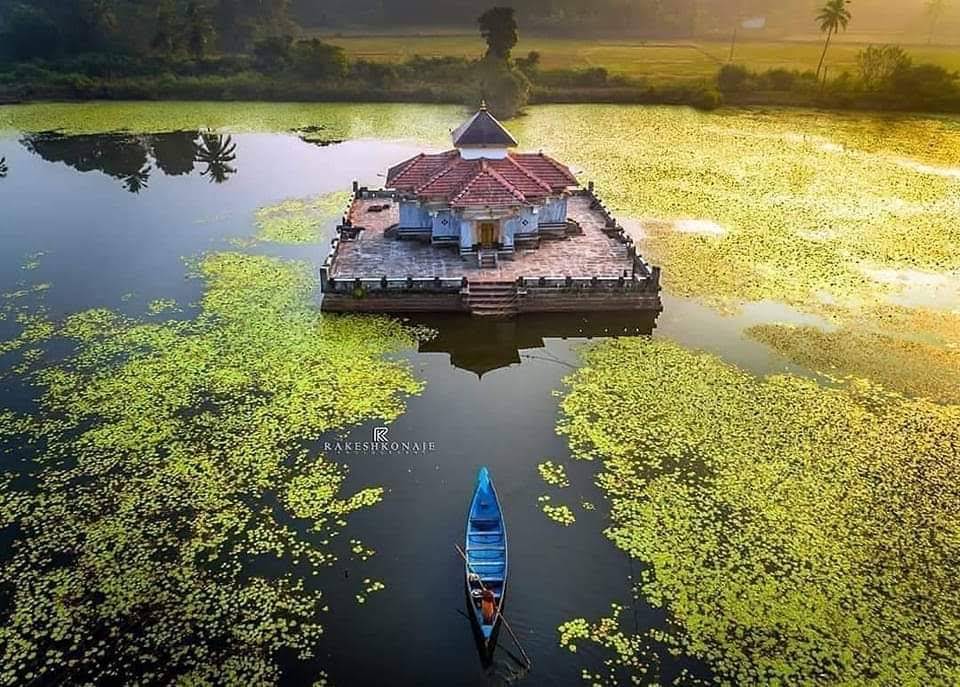 Varanga Lake Jain Temple